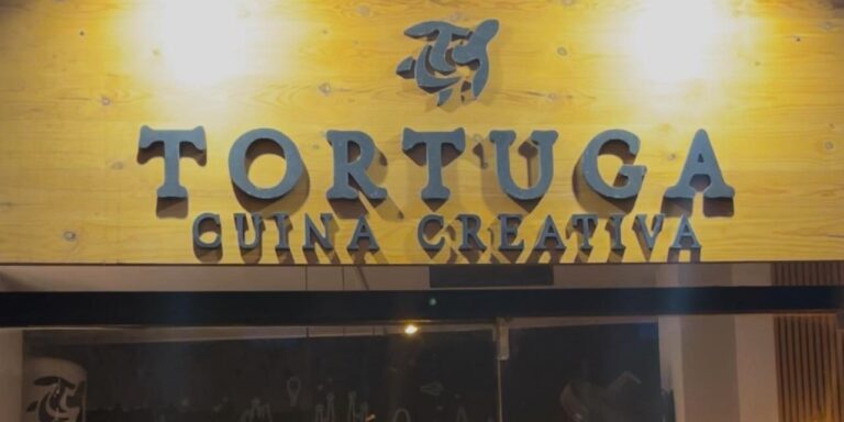 foto rotulo de restaurante Tortuga